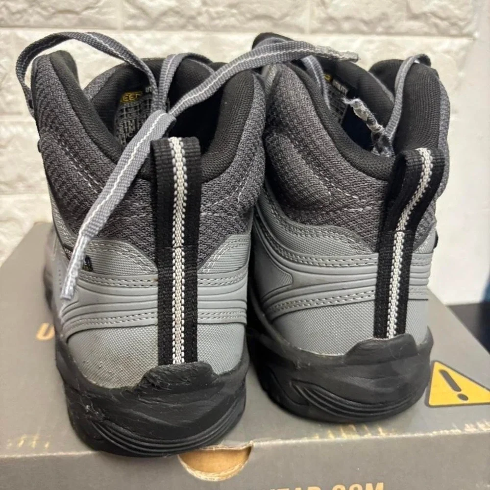 KEEN Utility Men's Reno Mid Height Composite Toe Flexible Athletic Work Boots